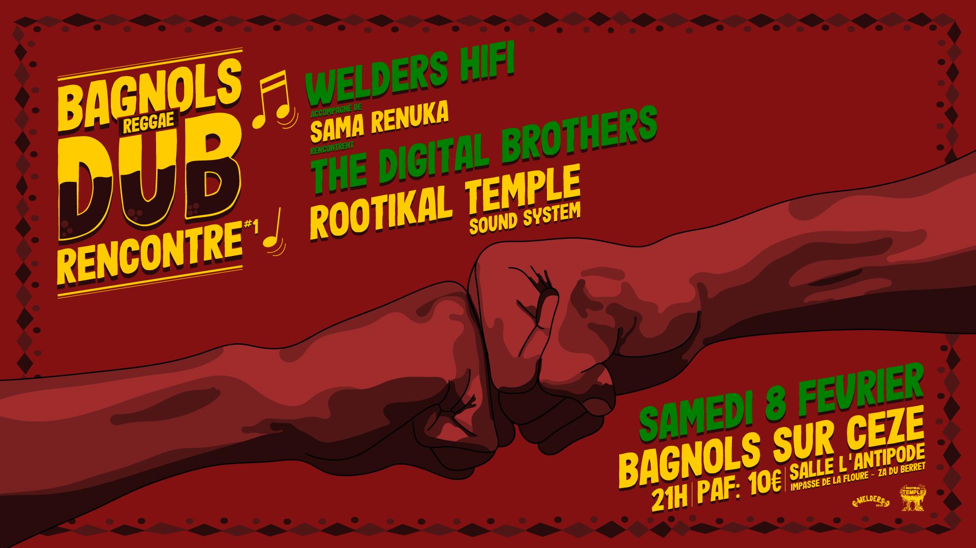 Bagnols reggae Dub rencontre